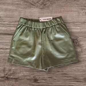 Steve Madden Olive Green Women's Shorts